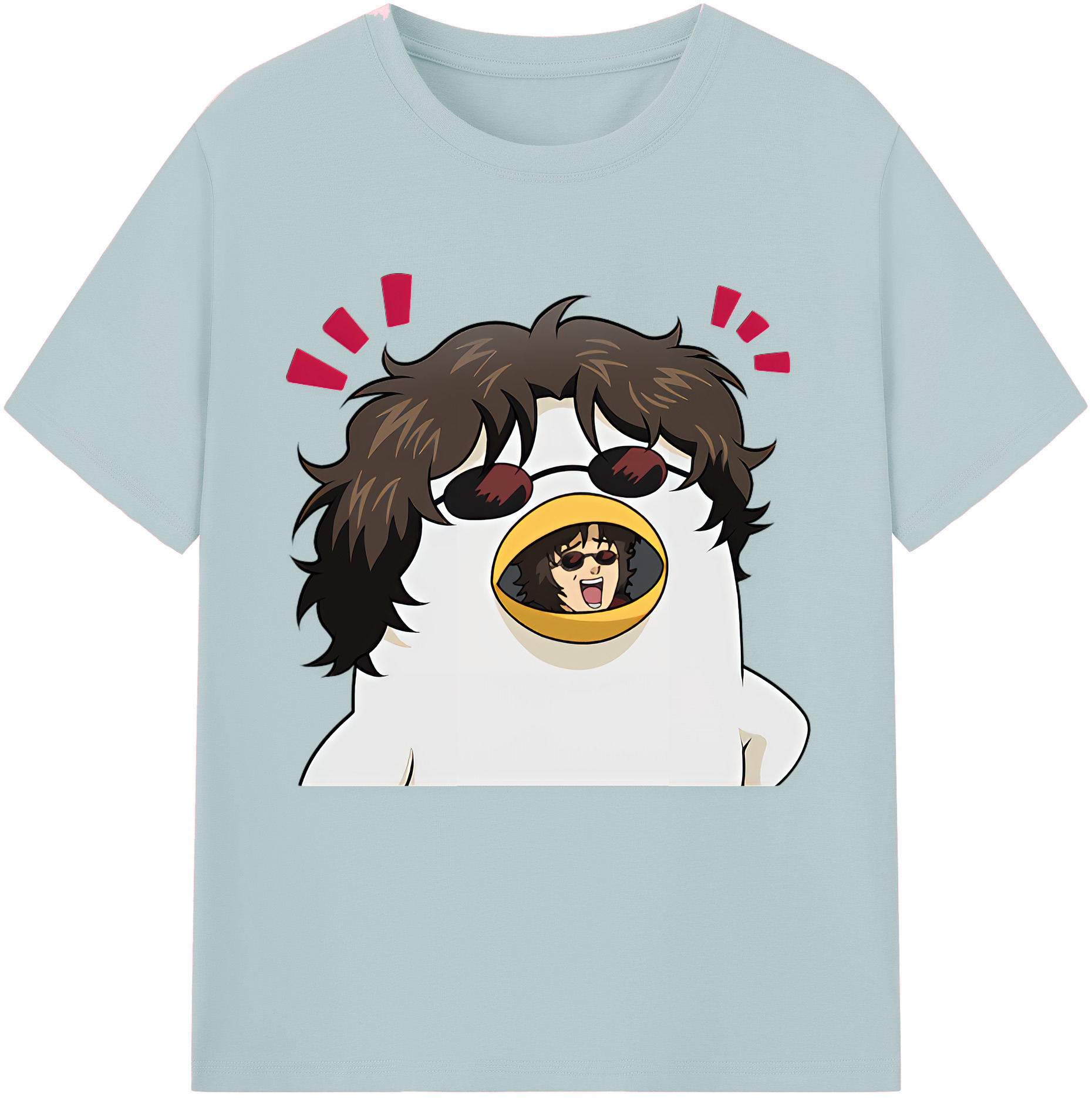 （画像用） ぎんたま 坂田銀時（さかたぎんとき） 神楽 志村新八（しむら しんぱち） GINTAMA Sakata Gintoki Kagura Shimura Shinpachi 綿100％半袖Tシャツ（フロントプリント）